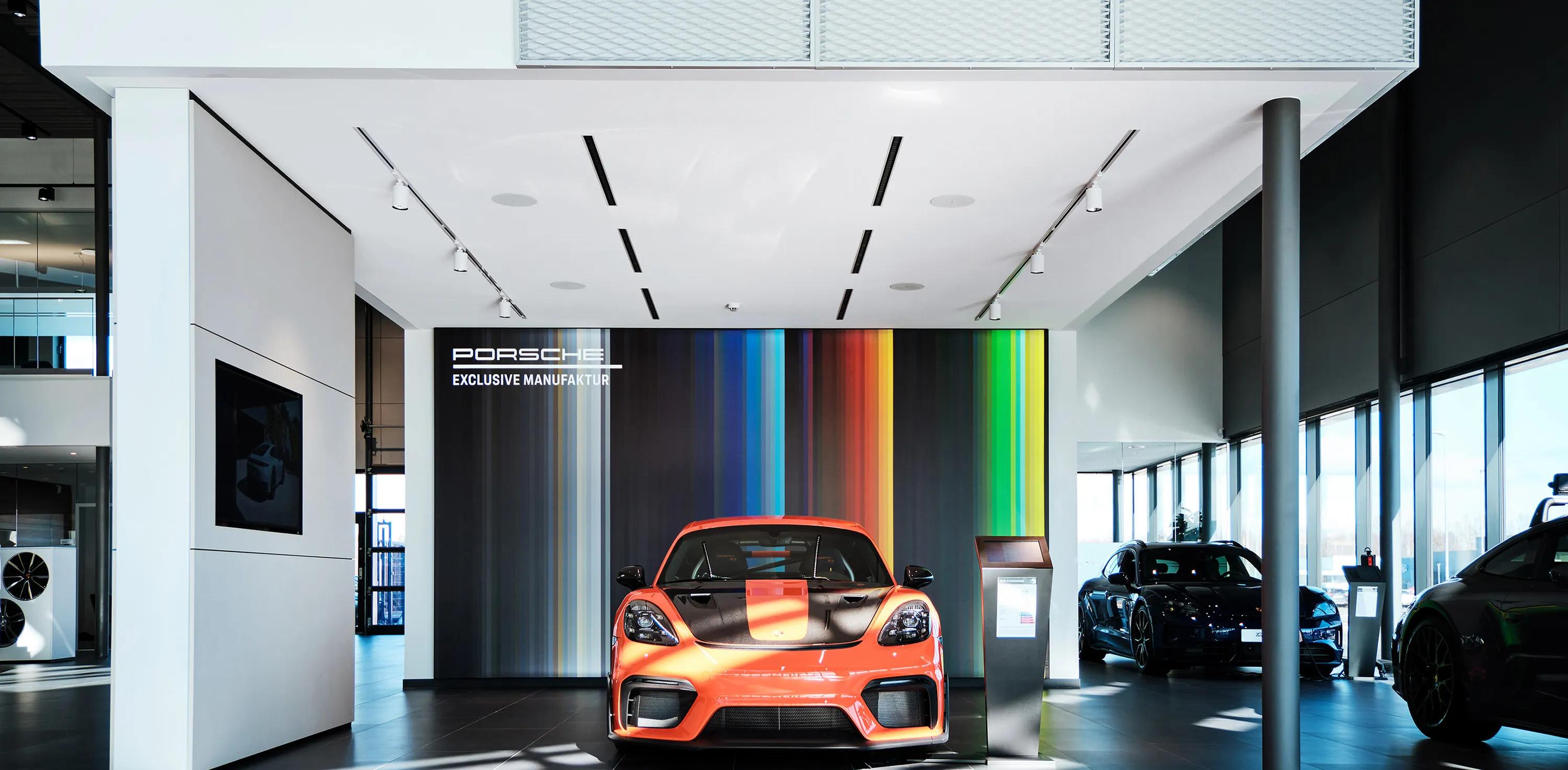 Porsche Center Fredrikstad Showroom Design | Case Studies