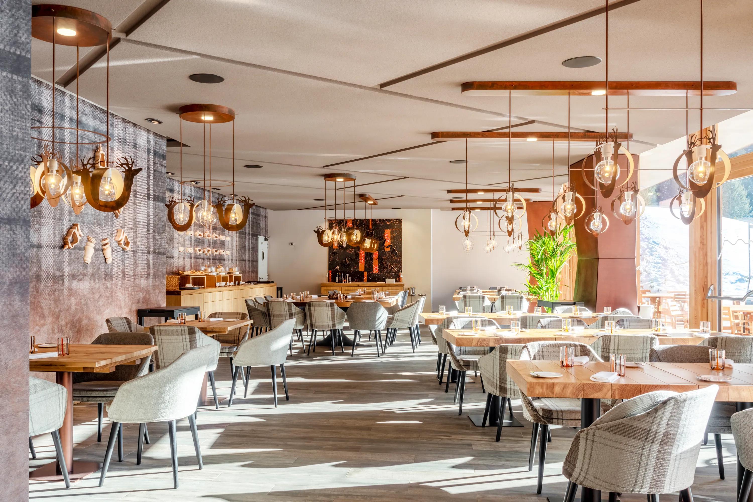 Summit Restaurant at Aethos Monterosa in Champoluc, Italy
