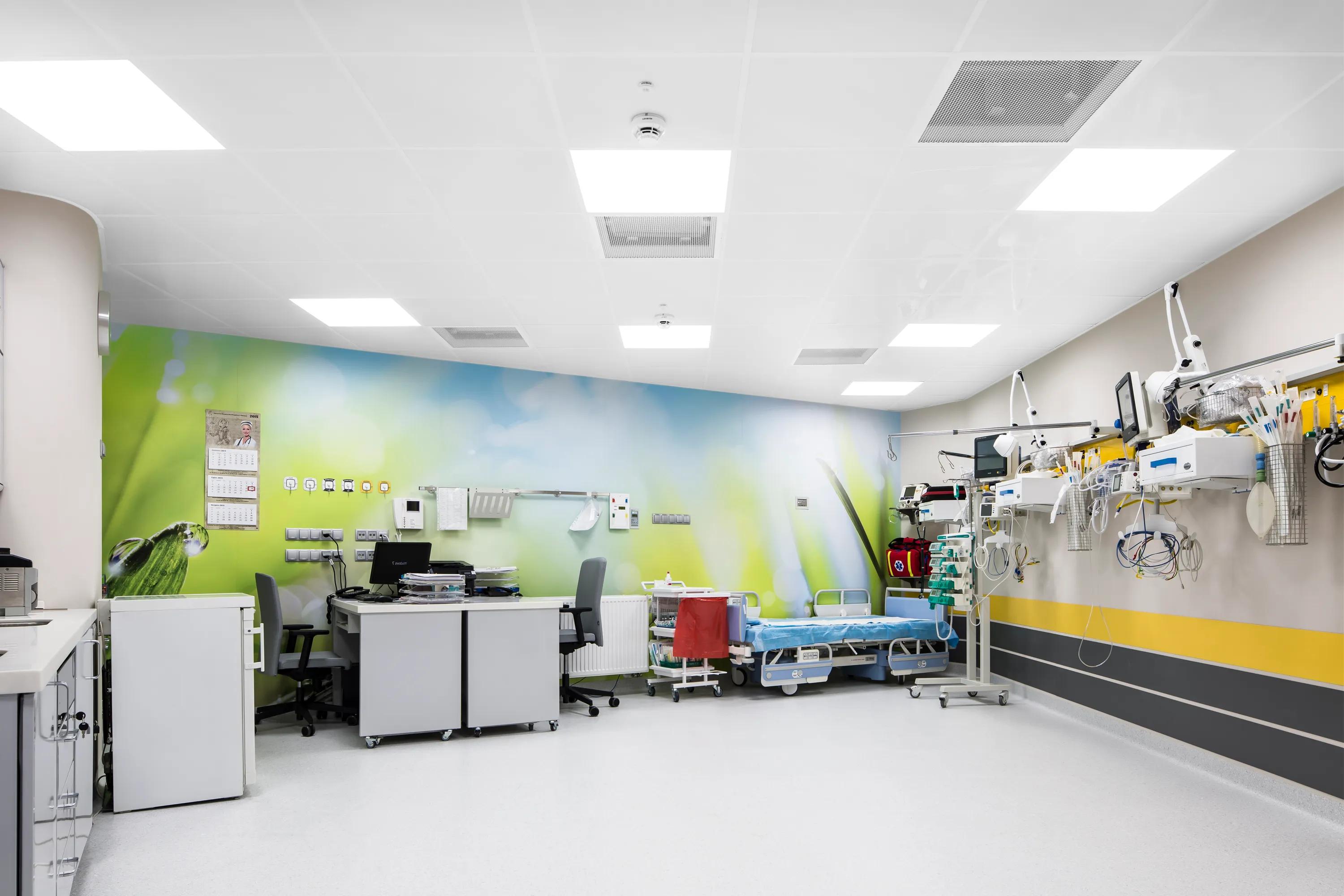 Rockfon MediCare® Block | Airtight Cleanroom Ceiling Tiles