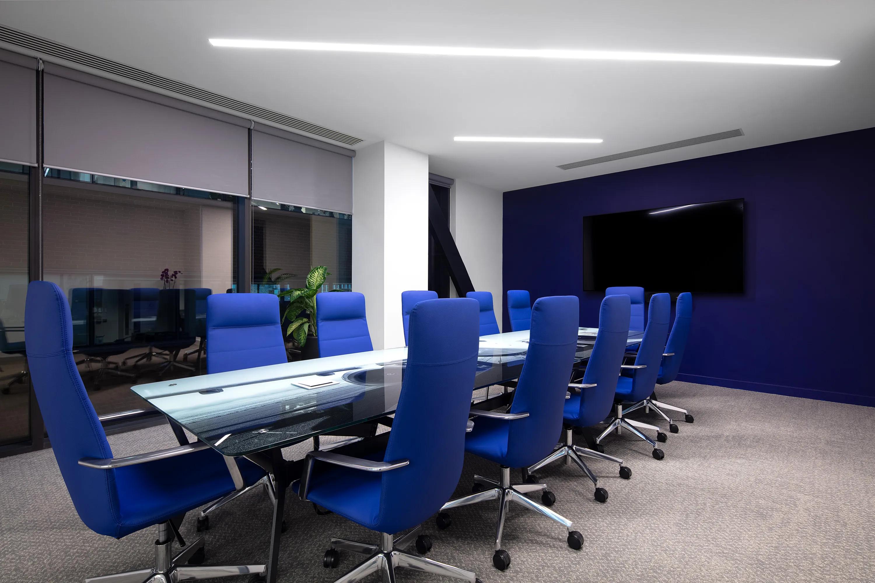 Meeting Room in ACS Dublin in Dublin Ireland with Rockfon Mono Acoustic