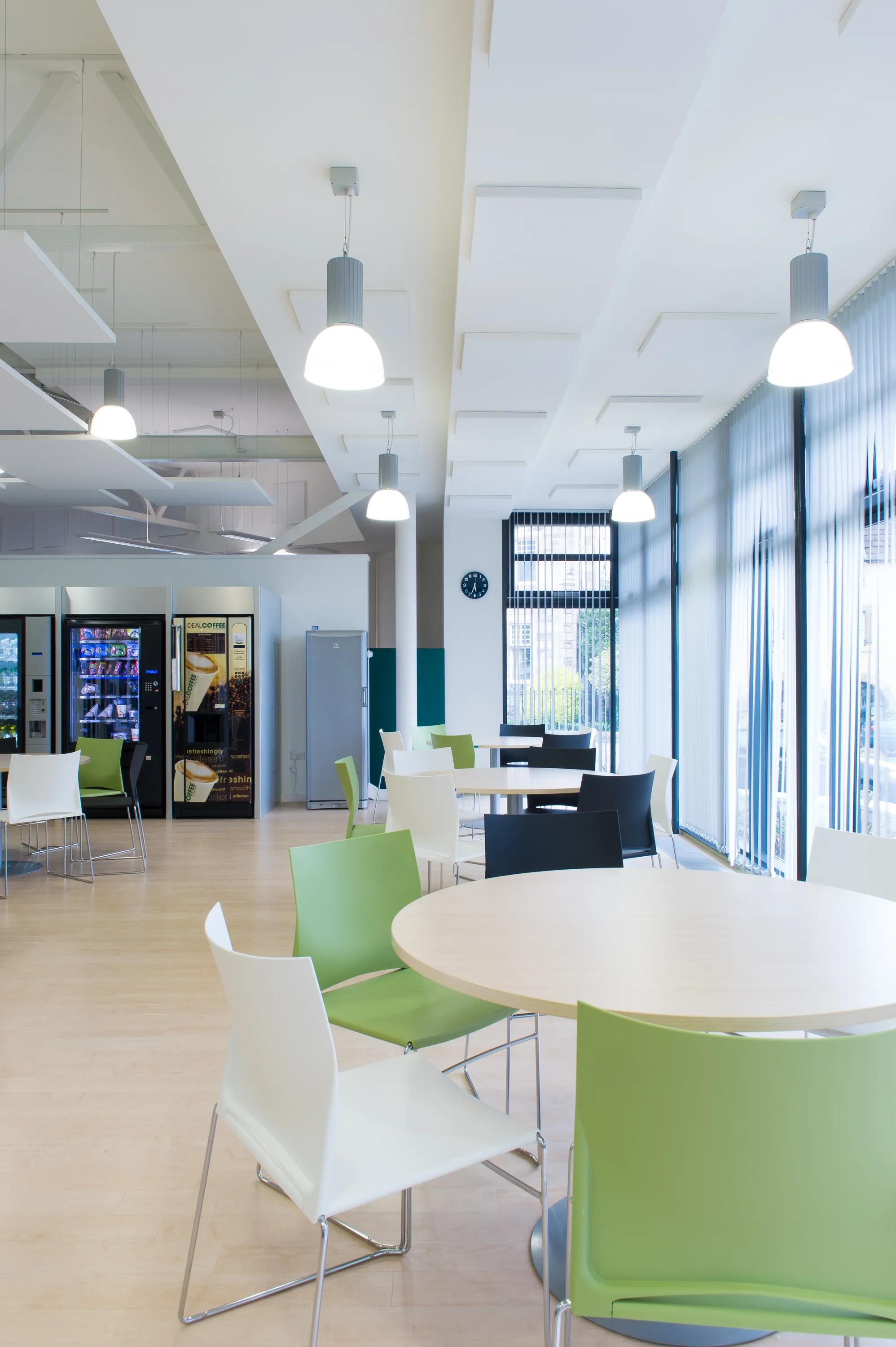Direct fixed ceiling panels white acoustic ceiling design