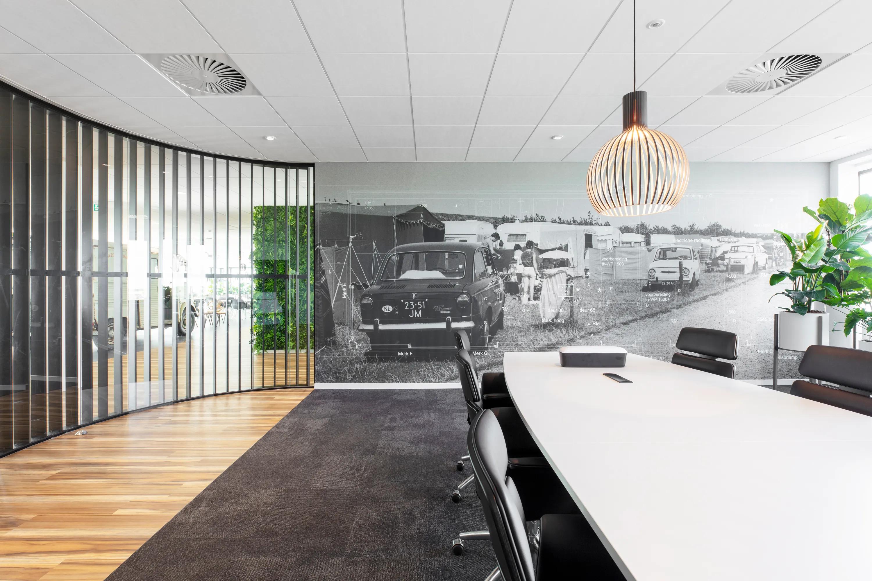 NL, Kantoor Roompot Vakanties, Goes, RoosRos Goes, Office, Rockfon Krios, Edge-E15, 600x600, White, Chicago Metallic Matt White 11, Mattwhite