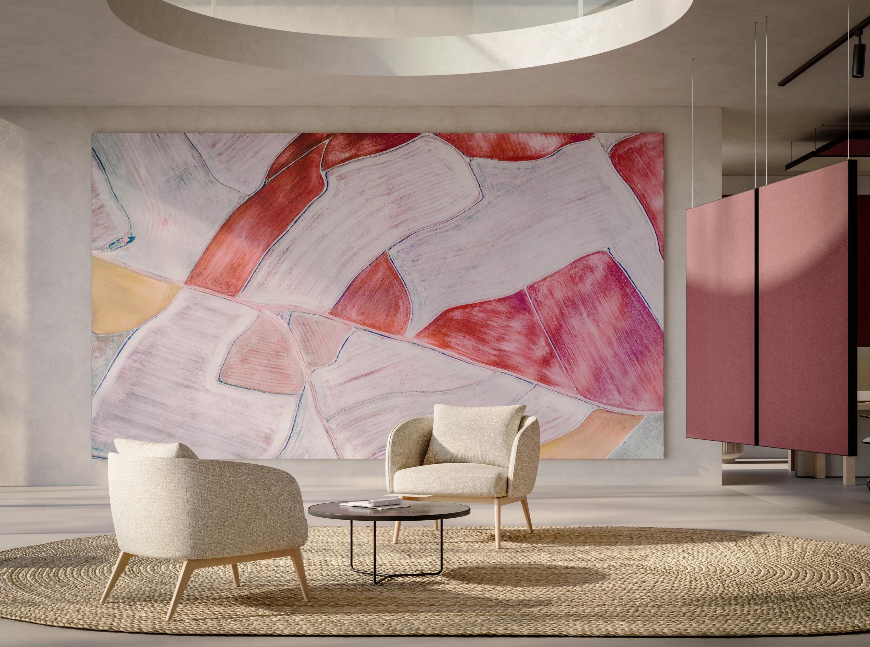 Rockfon Canva® Wall Panel: Statement Design, Flawless Acoustics