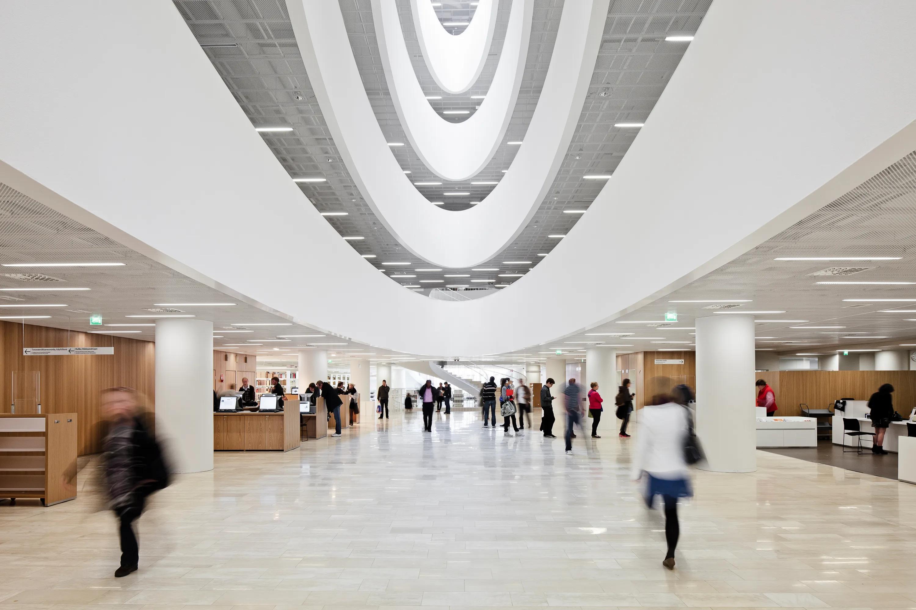 University of Helsinki Kaisa House Library Design | Case Studies